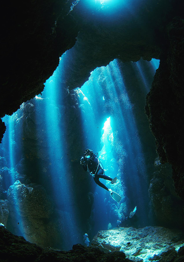 Cave diving, Ishigaki Island